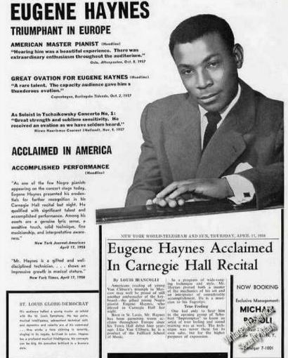Legendary East St. Louisans: Eugene Haynes, Classical&nbsp;Pianist